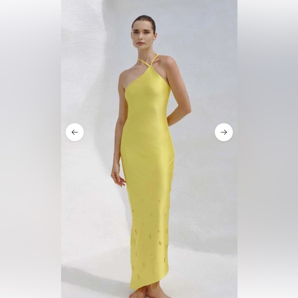 Baobab palomino yellow dress